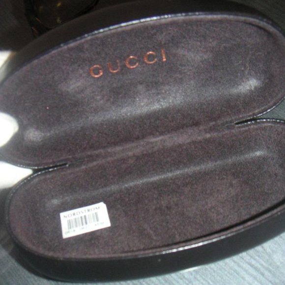 Auth Gucci Tortoise With Case Brown Shell Sunglasses main image 6